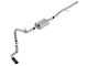 Borla S-Type Single Exhaust System with Black Chrome Tip; Side Exit (19-24 4.3L Sierra 1500)