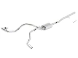 Borla ATAK Dual Exhaust System with Chrome Tips; Side Exit (14-18 5.3L Silverado 1500)