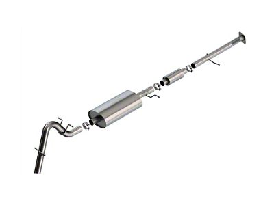 Borla Climber S-Type Single Exhaust System; Turn Down (23-25 Canyon)