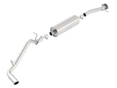 Borla S-Type Single Exhaust System with Polished Tip; Side Exit (15-22 3.6L Canyon)