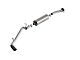 Borla S-Type Single Exhaust System with Black Chrome Tip; Side Exit (15-22 3.6L Colorado)