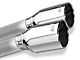 Borla ATAK Dual Exhaust System with Chrome Tips; Same Side Exit (21-24 5.0L F-150)
