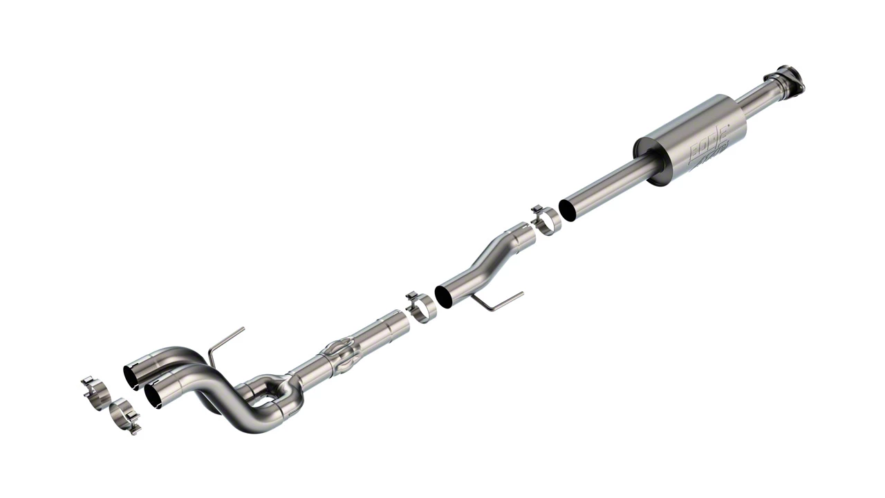 Borla マフラーエンド Borla F-150 ATAK Mid-Section Muffler Assembly 60732 (21-25