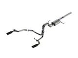Borla S-Type Dual Exhaust System with Black Chrome Tips; Rear Exit (21-26 3.5L PowerBoost F-150 w/o Factory Dual Exhaust)