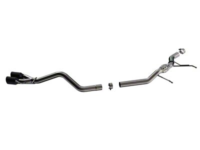 Borla S-Type Single Exhaust System with Black Chrome Tips; Side Exit (22-26 FWD 2.0L EcoBoost Maverick)