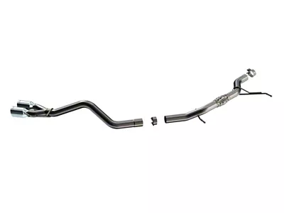 Borla S-Type Single Exhaust System with Chrome Tips; Side Exit (22-26 AWD 2.0L EcoBoost Maverick, Excluding Lobo & Tremor)