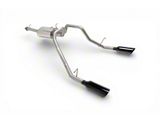 Borla ATAK Dual Exhaust System with Black Chrome Tips; Rear Exit (19-24 5.7L RAM 1500)