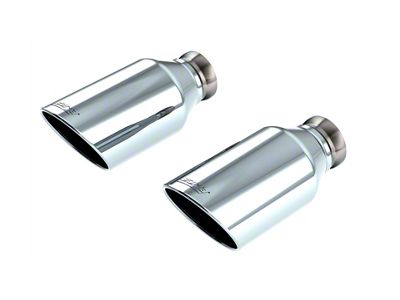 Borla Clamp-On Exhaust Tips; 5-Inch; Chrome (25-26 3.0L RAM 1500 w/o GT Package, Excluding RHO)