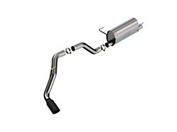 Borla S-Type Single Exhaust System with Black Chrome Tip; Side Exit (19-24 6.4L RAM 2500)