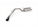 Borla S-Type Single Exhaust System with Black Chrome Tip; Side Exit (19-26 6.4L RAM 3500)