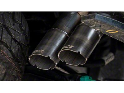 Borla Climber S-Type Dual Exhaust System; Turn Down (24-26 2.7L EcoBoost Ranger)