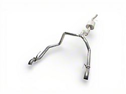 Borla ATAK Dual Exhaust System; Rear Exit (19-24 6.2L Sierra 1500 w/ Factory Dual Exhaust)