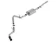 Borla S-Type Single Exhaust System with Black Chrome Tip; Side Exit (19-24 5.3L Sierra 1500)