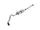 Borla S-Type Single Exhaust System with Black Chrome Tip; Side Exit (15-19 6.0L Sierra 2500 HD)