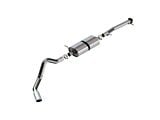 Borla S-Type Single Exhaust System with Chrome Tip; Side Exit (20-26 6.6L Gas Sierra 2500 HD)