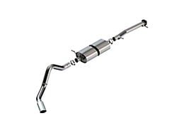 Borla S-Type Single Exhaust System with Chrome Tip; Side Exit (20-23 6.6L Gas Sierra 2500 HD)