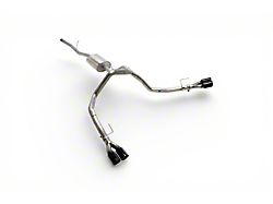 Borla S-Type Dual Exhaust System with Black Chrome Tips; Rear Exit (19-24 5.3L Silverado 1500 w/ Factory Dual Exhaust)