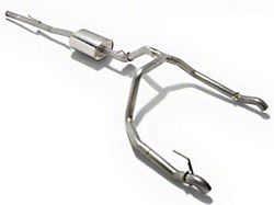 Borla S-Type Dual Exhaust System; Rear Exit (19-24 5.3L Silverado 1500 w/ Factory Dual Exhaust)