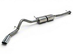 Borla S-Type Single Exhaust System with Chrome Tip; Side Exit (20-26 6.6L Gas Silverado 2500 HD)