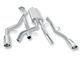 Borla Touring Dual Exhaust System with Polished Tips; Rear Exit (07-09 6.0L Silverado 1500, Excluding Hybrid)