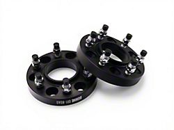 1-Inch Wheel Spacers; Black (15-26 F-150)