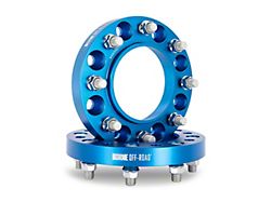 1-Inch Wheel Spacers; Blue (05-25 F-250 Super Duty)