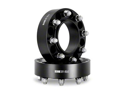 Borne Off-Road 2-Inch Wheel Spacers; Black (11-24 F-250 Super Duty)