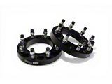 1-Inch Wheel Spacers; Black (05-26 F-350 Super Duty)