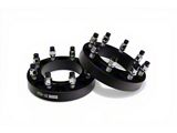 2-Inch Wheel Spacers; Black (05-26 F-350 Super Duty)