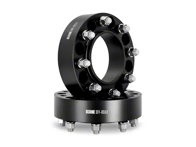Borne Off-Road 1-Inch Wheel Spacers; Black (19-25 RAM 1500)