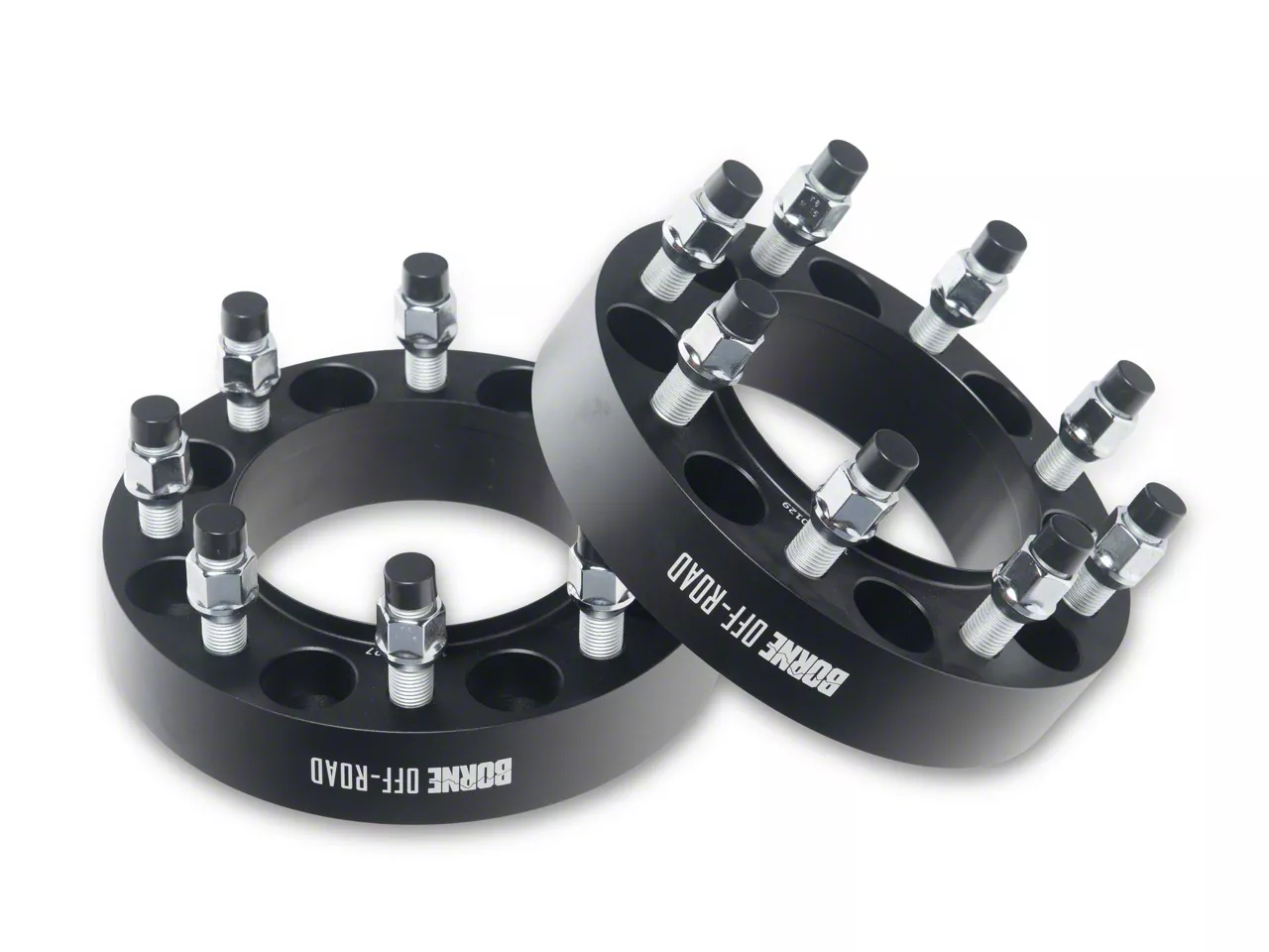 Borne OffRoad RAM 2500 38.10mm Wheel Spacers; Black BNWS006381BK (19