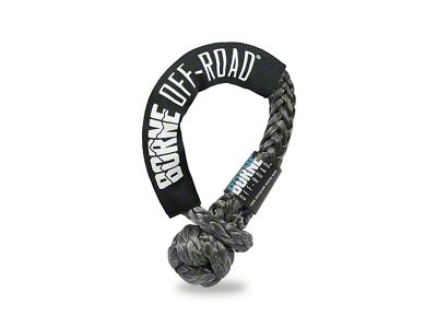 1/2-Inch x 20-Inch Soft Shackle; Grey