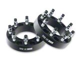 38.10mm Wheel Spacers; Black (19-25 RAM 3500 SRW)