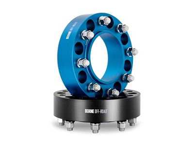 Borne Off-Road 50mm Wheel Spacers; Black (19-24 RAM 3500 SRW)