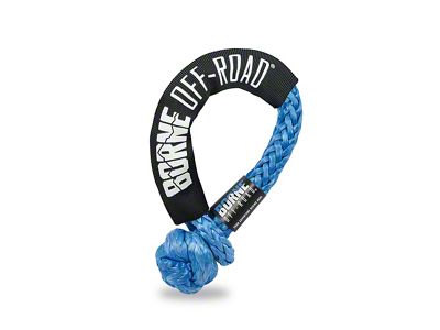 1/2-Inch x 20-Inch Soft Shackle; Blue