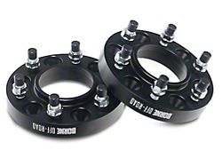 1-Inch Wheel Spacers; Black (19-26 Ranger)