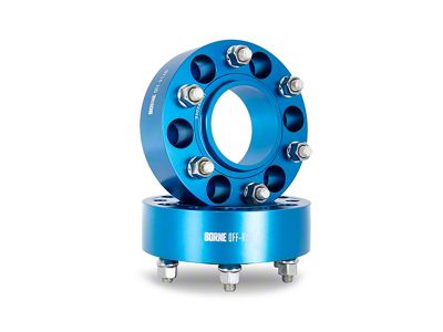 Borne Off-Road 1.40-Inch Wheel Spacers; Blue (19-24 Ranger)