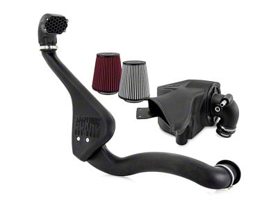 Borne Off-Road Snorkel and Performance Intake Package; Dry Washable Filter (19-23 Ranger)