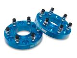 1-Inch Wheel Spacers; Blue (99-26 Sierra 1500)