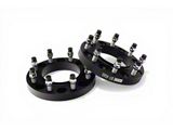 1-Inch Wheel Spacers; Black (11-26 Sierra 2500 HD)