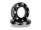 1.25-Inch Wheel Spacers; Black (11-26 Sierra 2500 HD)