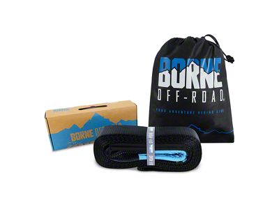 3-Inch x 20-Foot Tow Strap; 31,500 lb.