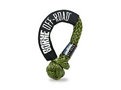 Borne Off-Road 7/16-Inch Soft Shackle; Army Green