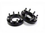 32mm Wheel Spacers; Black (07-10 Silverado 2500 HD)