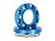Borne Off-Road 1-Inch Wheel Spacers; Blue (07-10 Silverado 3500 HD SRW)