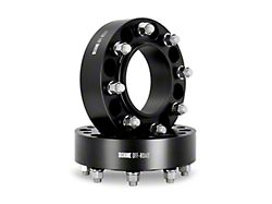 Borne Off-Road 1.50-Inch Wheel Spacers; Black (11-24 Silverado 3500 HD)