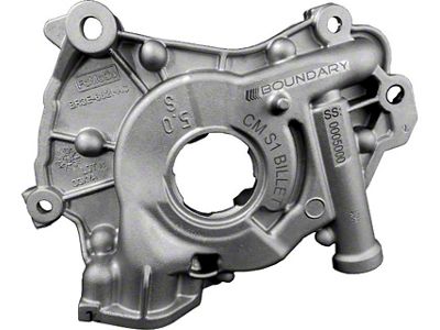 Boundary Racing Pumps Billet Oil Pump with Billet Back Plate; Standard Heat Treated (18-20 5.0L F-150)