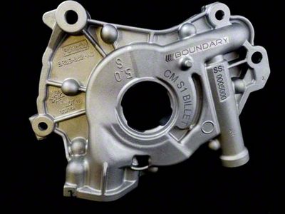 Boundary Racing Pumps Billet Oil Pump with Standard Back Plate; Standard Heat Treated (18-20 5.0L F-150)