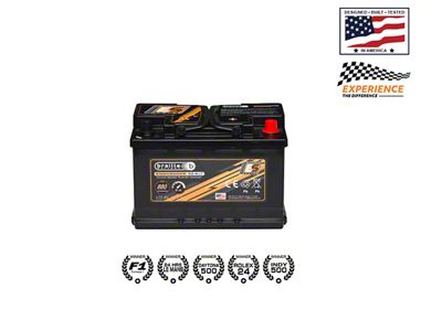 Braille Battery Endurance AGM Battery; Group Size B48-H6-L3 (08-13 Sierra 1500)