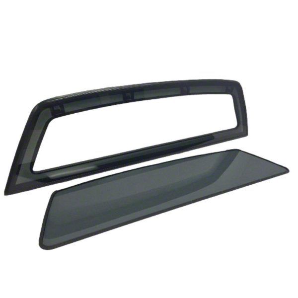 Breezer Windows Sierra 1500 Fully Removable Rear Window with Black